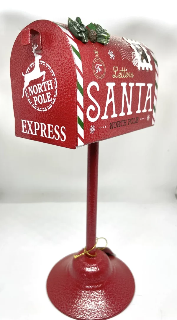 Letters for Santa Metal Mailbox