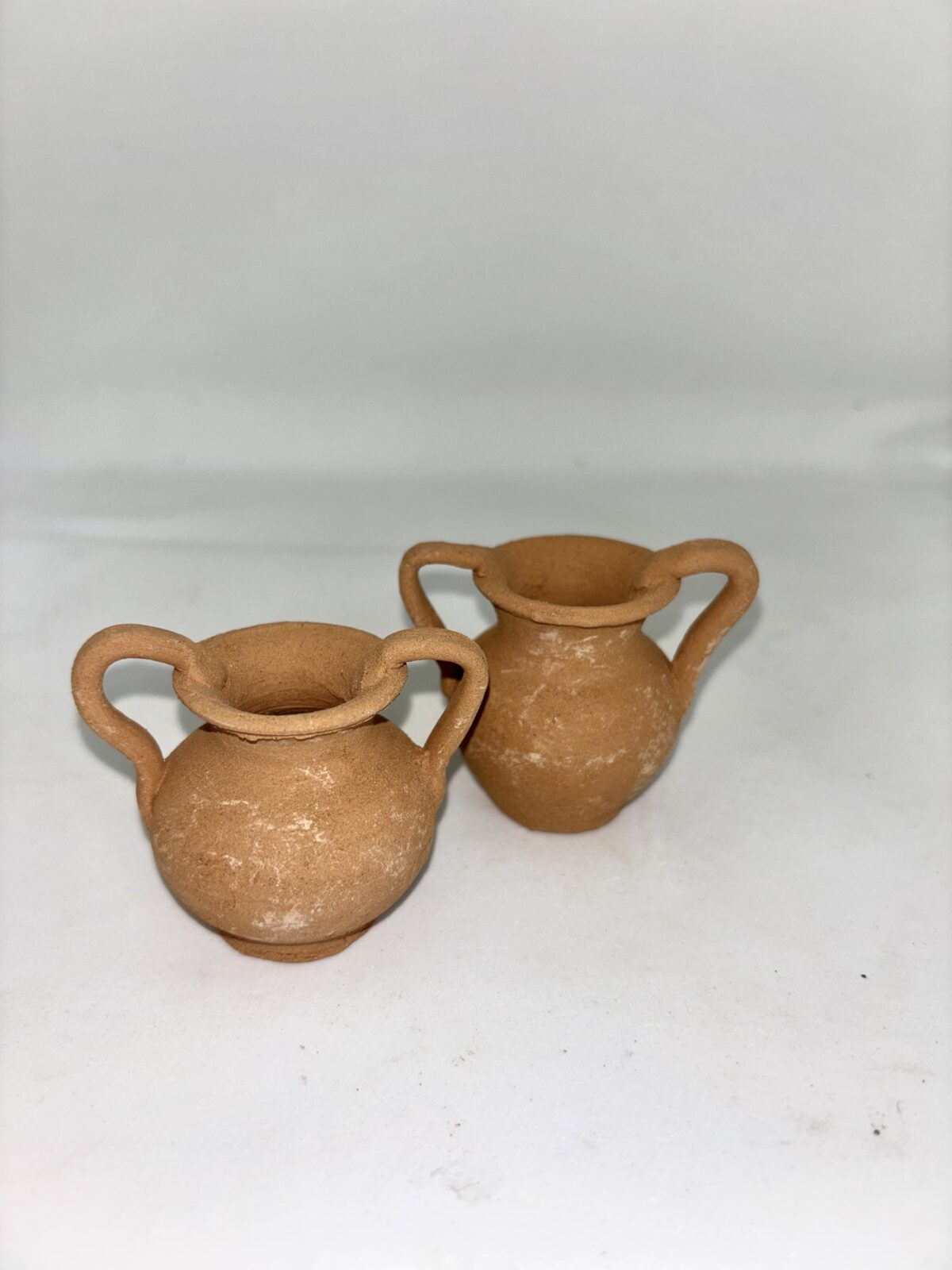 Vasijas de barro de 2 pulgadas