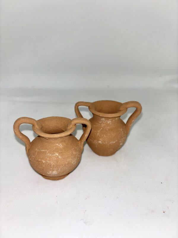 Vasijas de barro de 2 pulgadas
