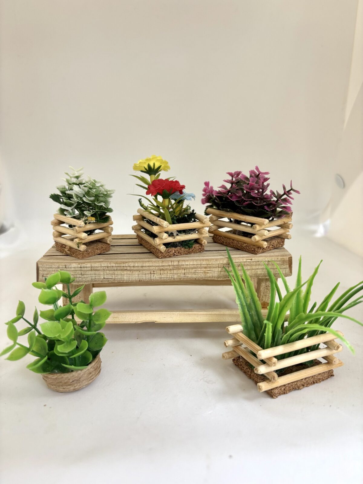 Puesto de venta de flores y plantas