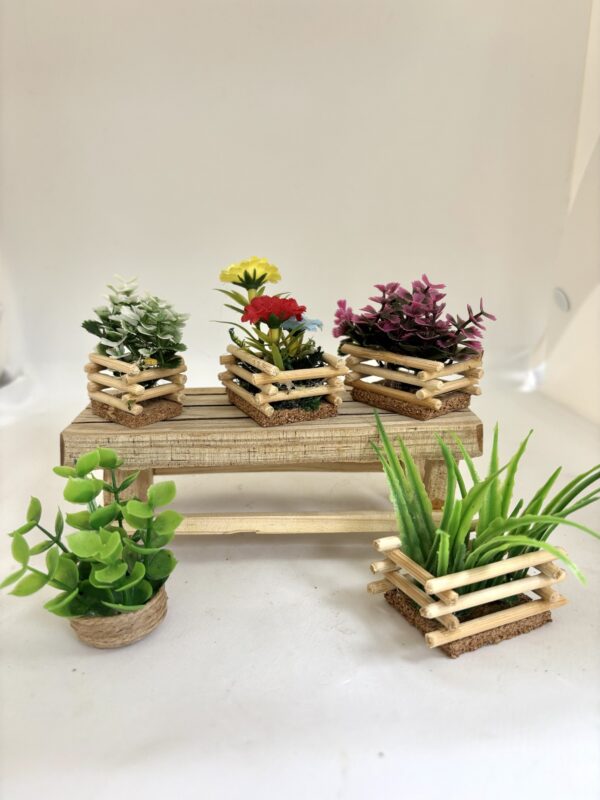 Puesto de venta de flores y plantas