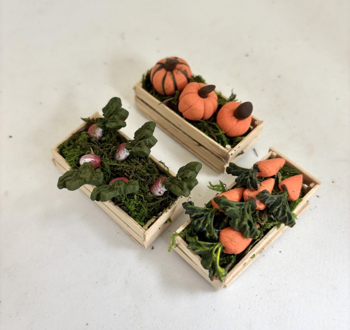 3 cajas de frutas o vegetales - Imagen 3